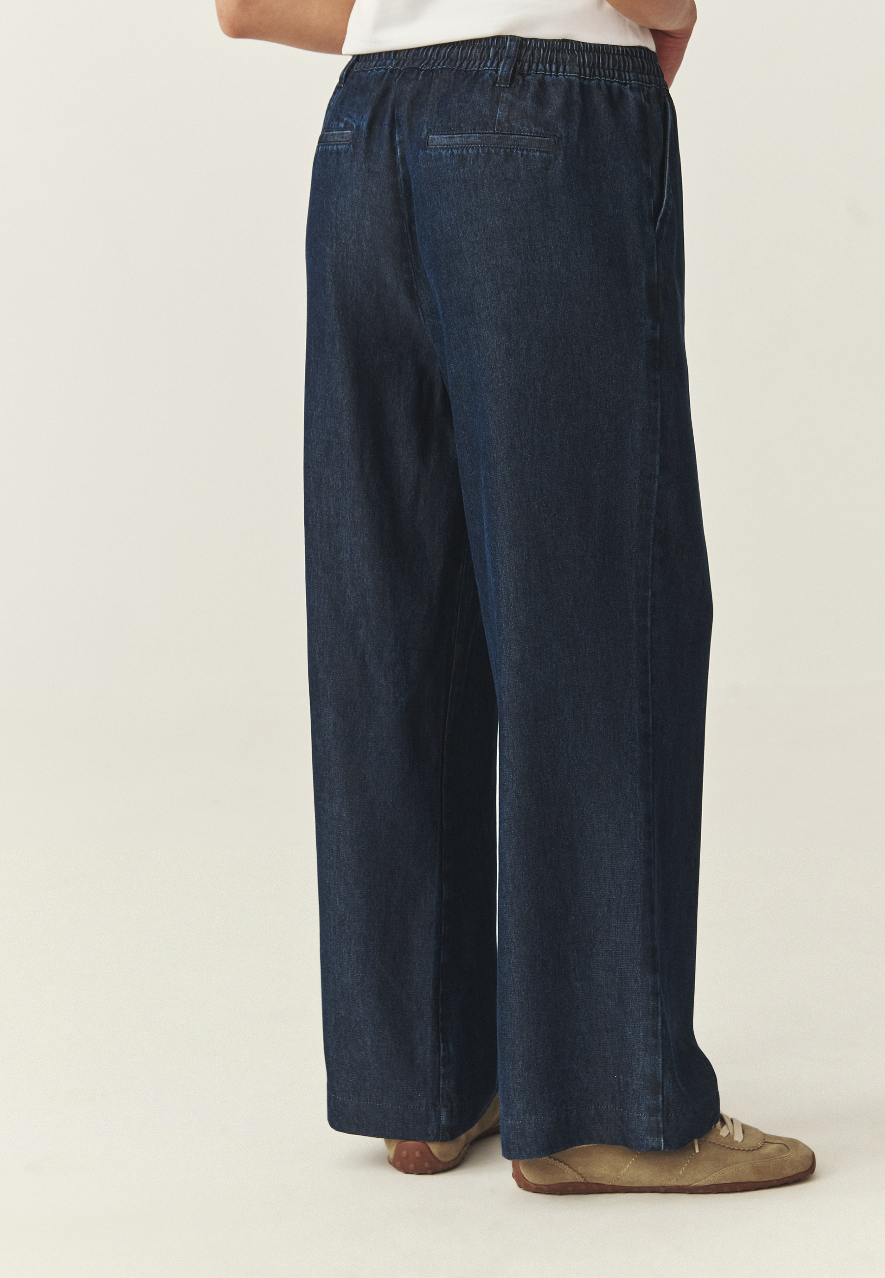 TKANINOWE SPODNIE Z LYOCELLU - NIMIK 2