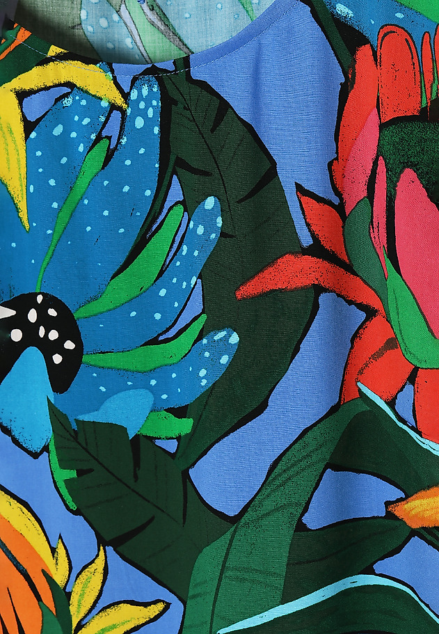 ŽENSKA CVETLIČNA BLUZA AFELI ŽENSKA CVETLIČNA BLUZA AFELI VEČBARVNA 8