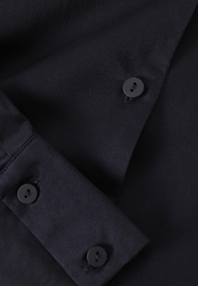 COTTON SHIRT DRESS - ALIANI COTTON SHIRT DRESS - ALIANI NAVY BLUE 8