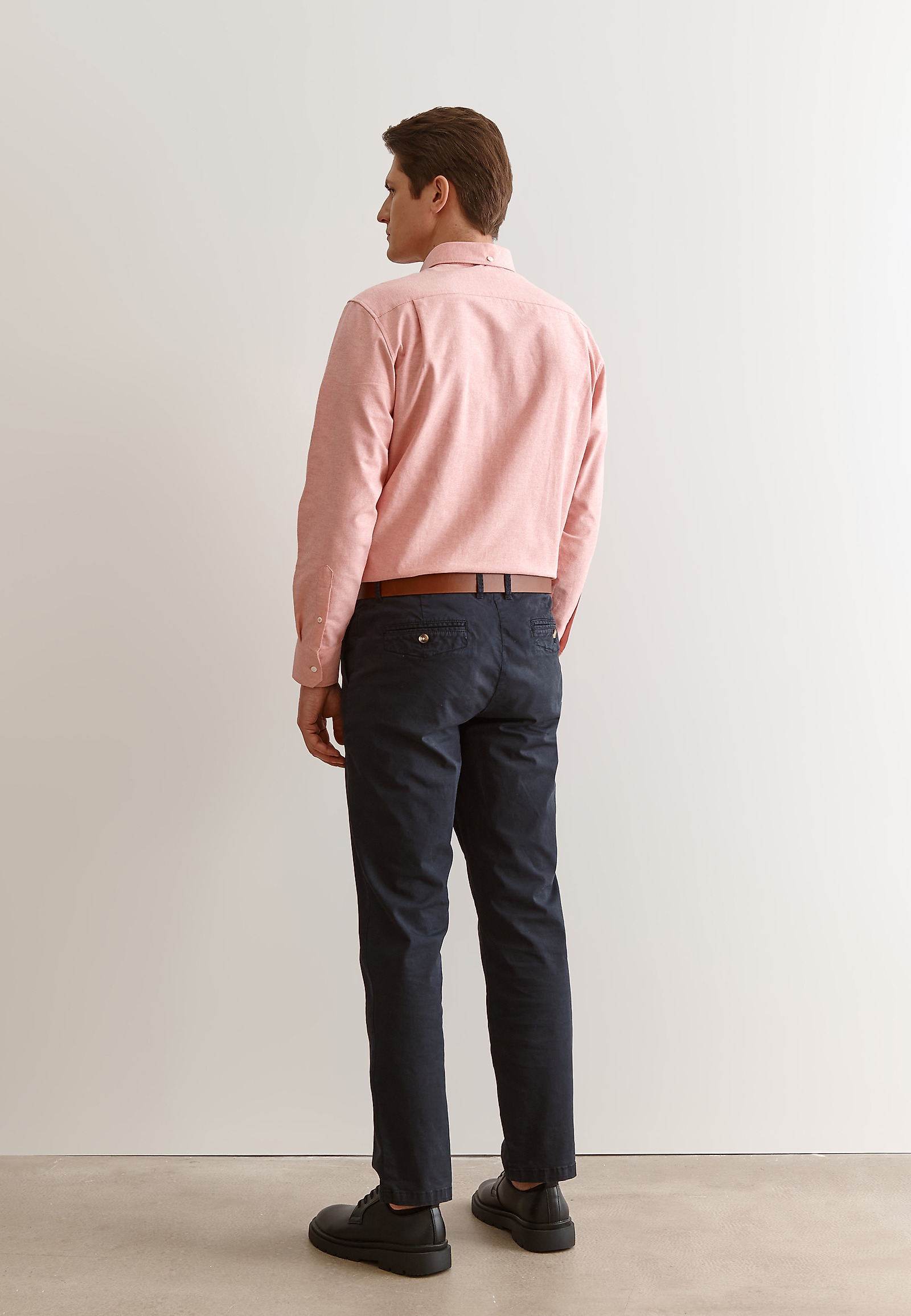 MEN'S COTTON SHIRT BELLEN CLASSIC MEN'S COTTON SHIRT BELLEN CLASSIC RED 77328