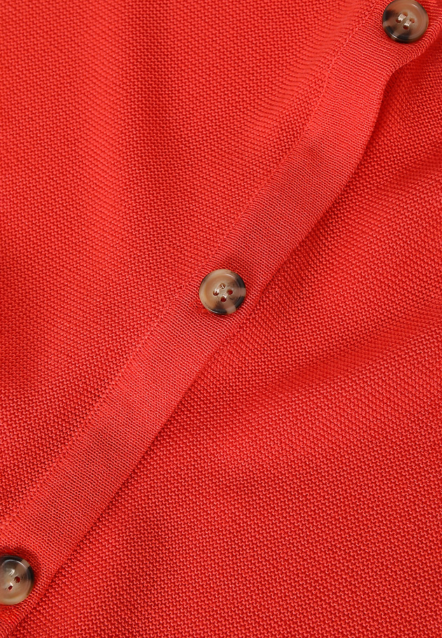 LADIES’ CARDIGAN WITH SHORT SLEEVES - PONKO LADIES’ CARDIGAN WITH SHORT SLEEVES - PONKO RED 6