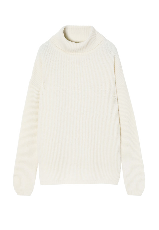 CLASSIC LADIES' TURTLENECK JUMPER — BLANCHE CLASSIC LADIES' TURTLENECK JUMPER — BLANCHE ECRU 7