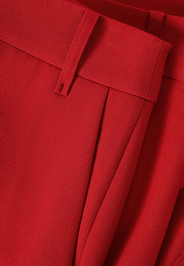 SUIT TROUSERS WITH STRAIGHT LEG — LANKA 1 SUIT TROUSERS WITH STRAIGHT LEG — LANKA 1 CZERWONY 6