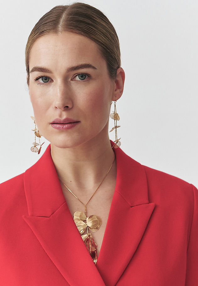 SHORT BLAZER — RENETAKIA SHORT BLAZER — RENETAKIA CZERWONY 7