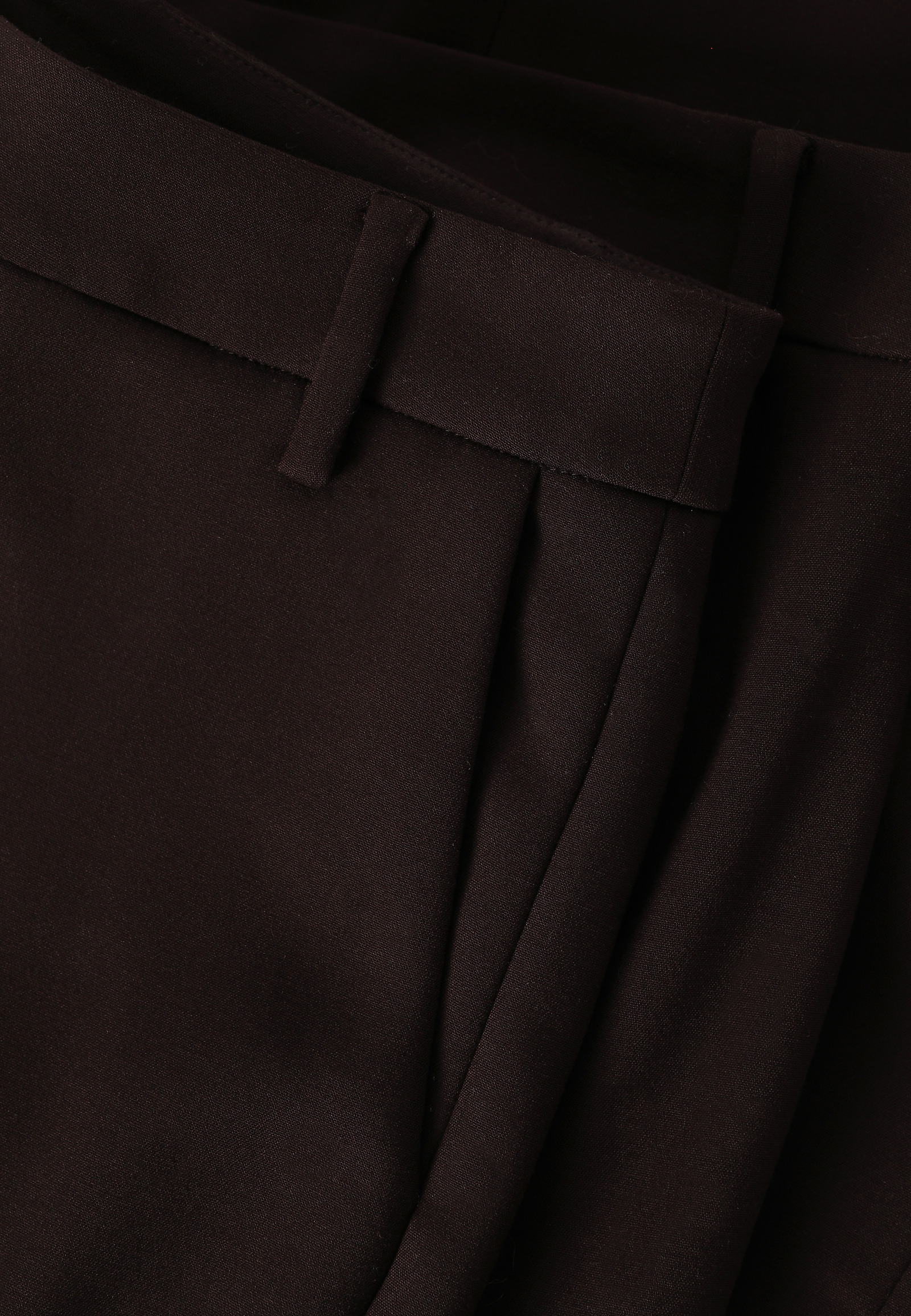 DARK CHOCOLATE SUIT TROUSERS - LAURANIA DARK CHOCOLATE SUIT TROUSERS - LAURANIA BROWN 116606