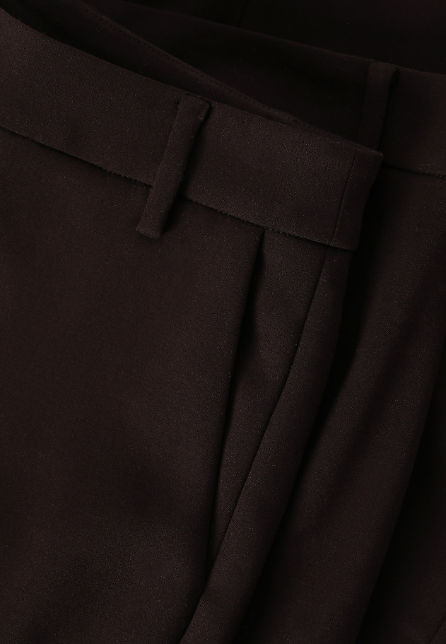 DARK CHOCOLATE SUIT TROUSERS - LAURANIA DARK CHOCOLATE SUIT TROUSERS - LAURANIA BROWN 7