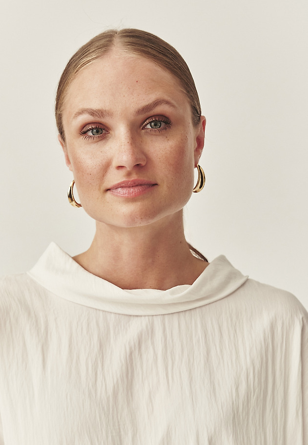 ELEGANTNA BLUZA IZ VISKOZE - ELISE ELEGANTNA BLUZA IZ VISKOZE - ELISE BELA 4