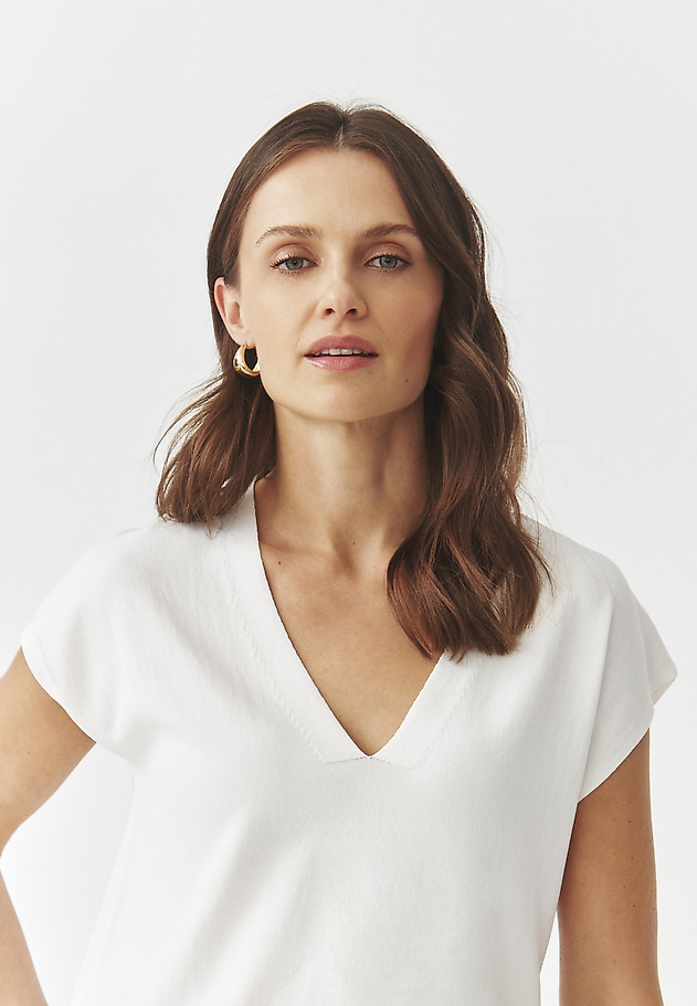 BLUZA IZ VISKOZNE PREJE - ITO 1 BLUZA IZ VISKOZNE PREJE - ITO 1 ECRU 1