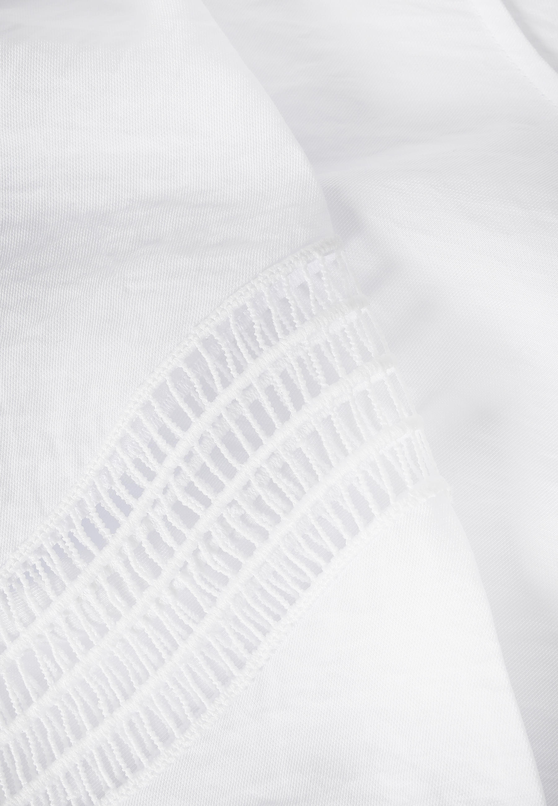 BLUZKA Z AŻUROWĄ WSTAWKĄ - TEKAMI 1 BIAŁY 2