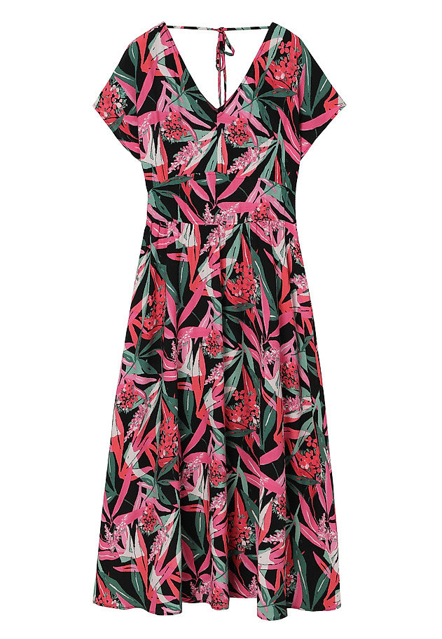 VISCOSE FLORAL DRESS - TABITA VISCOSE FLORAL DRESS - TABITA MULTIKOLOR 8
