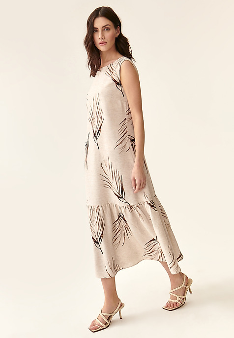 ROCHIE MAXI FĂRĂ MÂNECI DARIA MULTICOLOR 2
