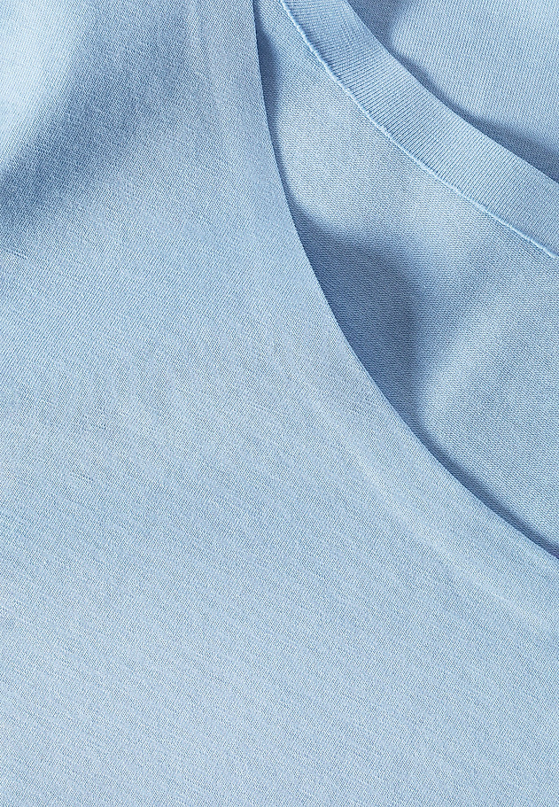 LADIES’ BLOUSE WITH SEAMLESS FINISH - MIKAJA LADIES’ BLOUSE WITH SEAMLESS FINISH - MIKAJA BLUE 6