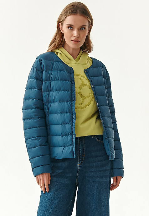 BLUZA DAMSKA Z KAPTUREM PONA ZIELONY 2