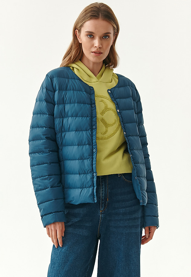 BLUZA DAMSKA Z KAPTUREM PONA BLUZA DAMSKA Z KAPTUREM PONA ZIELONY 4