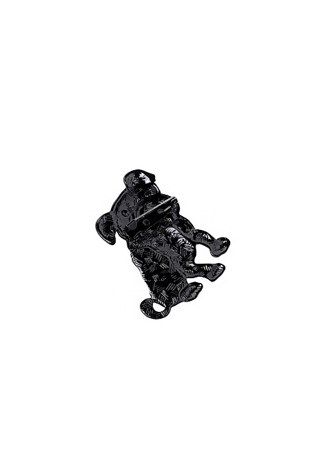 BROȘĂ DECORATIVĂ ÎN FORMĂ DE CÂINE — PAMFI MULTICOLOR 2