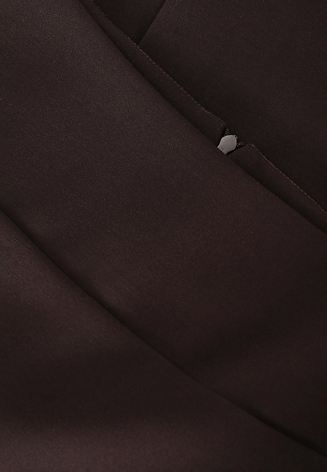 CLASSIC PENCIL SKIRT - PRAWIA BROWN 2