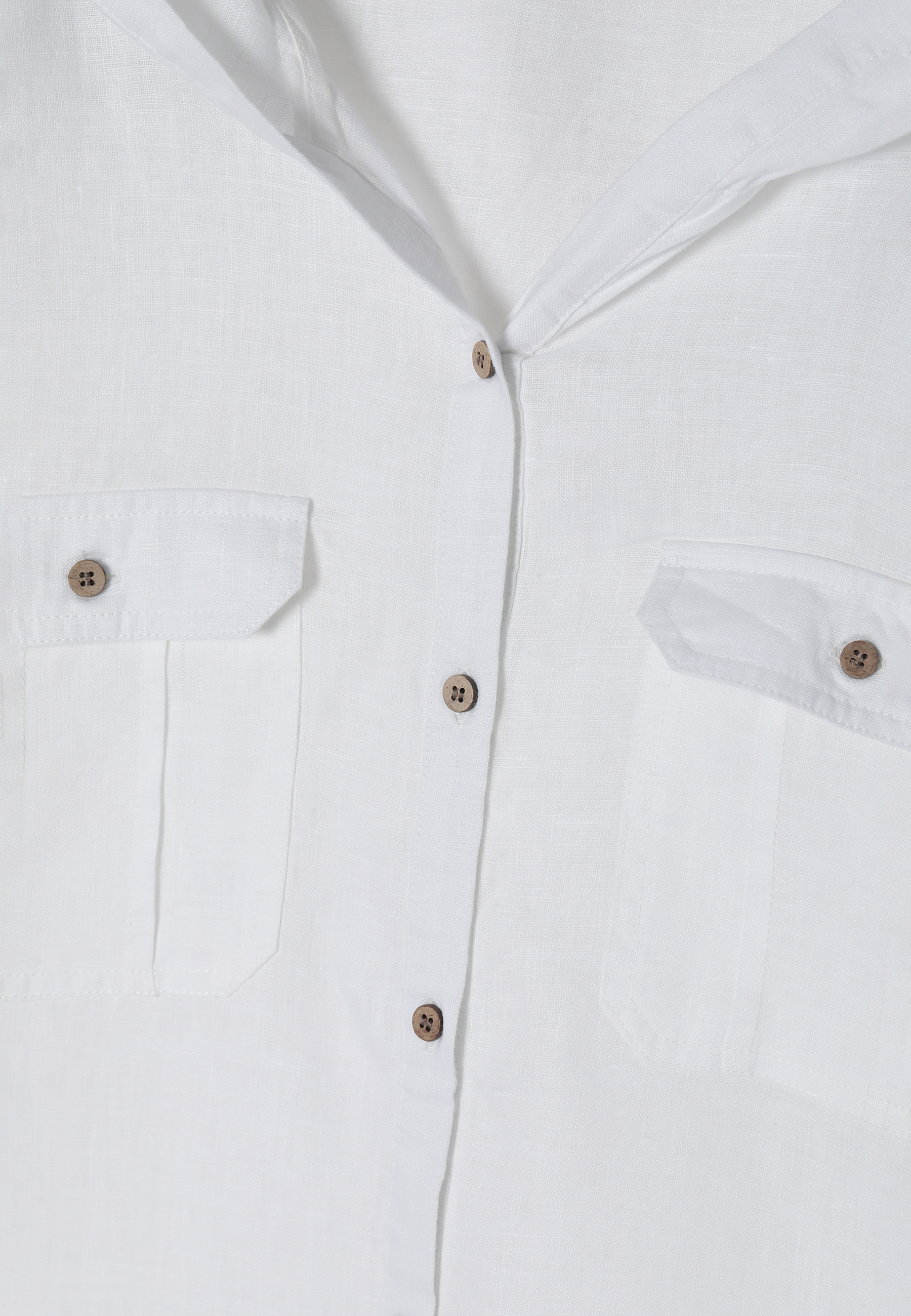 LNIANA BLUZKA TUNIKA Z KAPTUREM JUNA