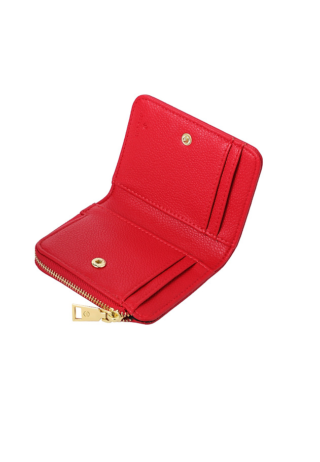 COMPACT LADIES' WALLET- STANKY COMPACT LADIES' WALLET- STANKY CZERWONY 4