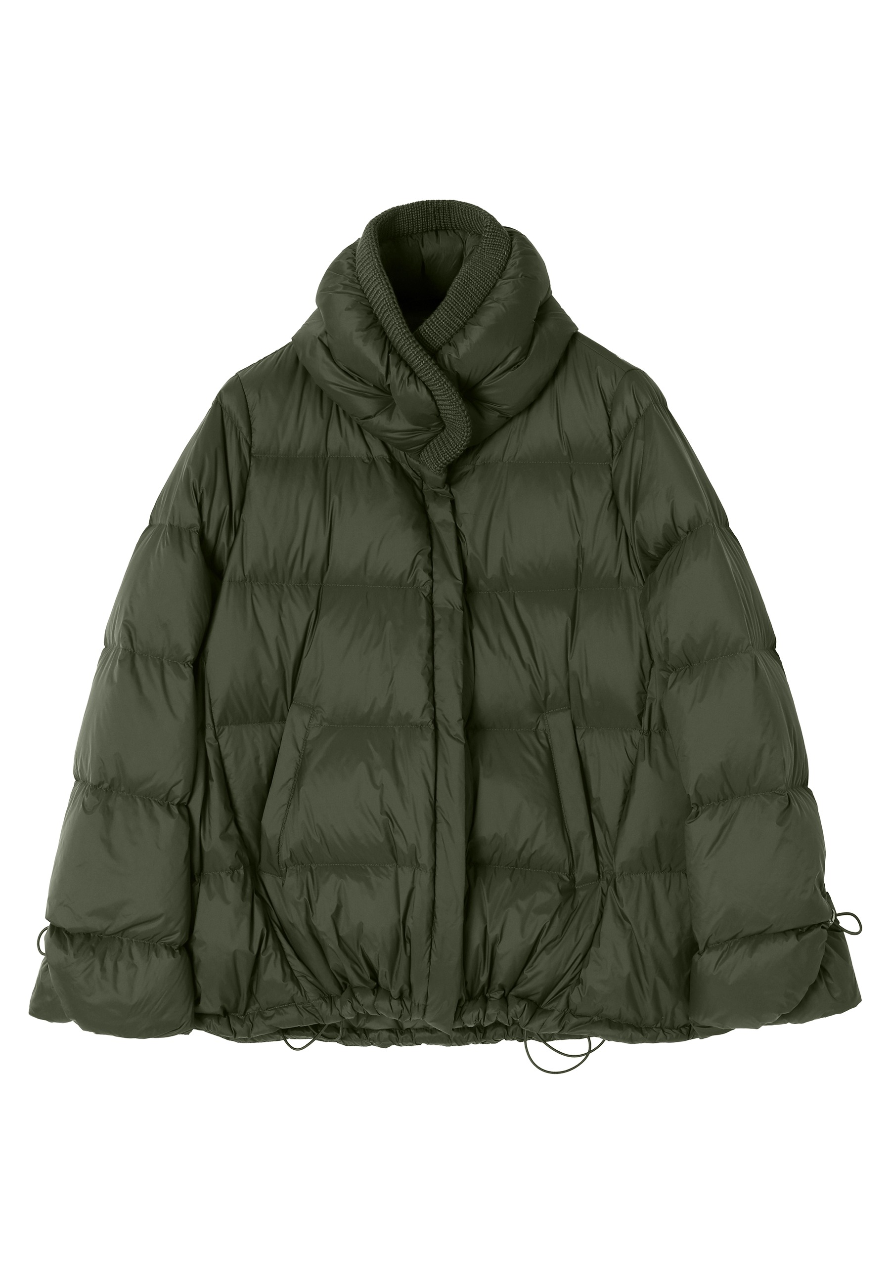 JACKEȚĂ CU GULER ÎNALT - BUBO VERDE 2