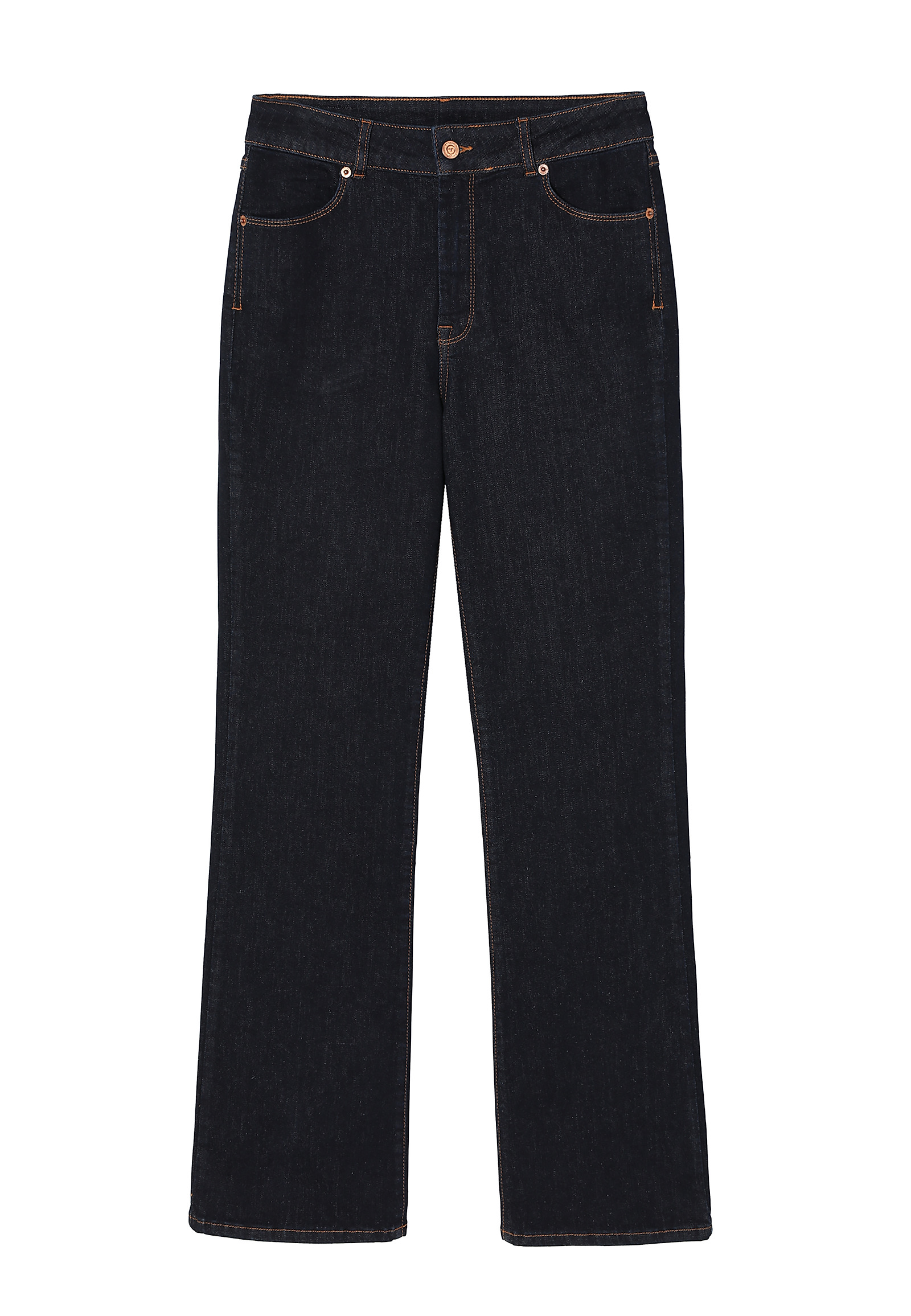 LADIES’ FLARED LEG DENIM JEANS - RIFONO LADIES’ FLARED LEG DENIM JEANS - RIFONO NAVY BLUE 103953