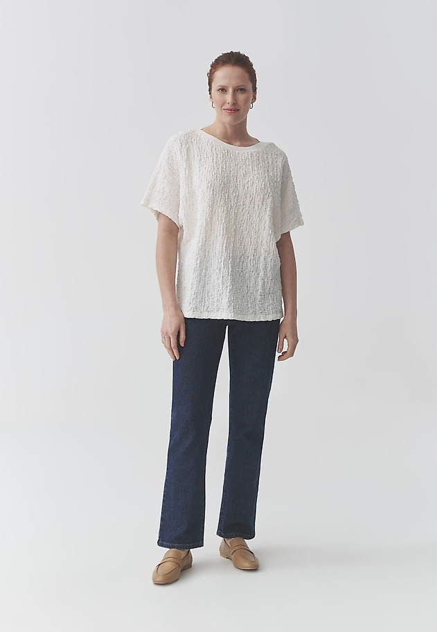 OVERSIZE BLÚZKA S KIMONOVÝM RUKÁVOM – AVIVA OVERSIZE BLÚZKA S KIMONOVÝM RUKÁVOM – AVIVA ECRU 2
