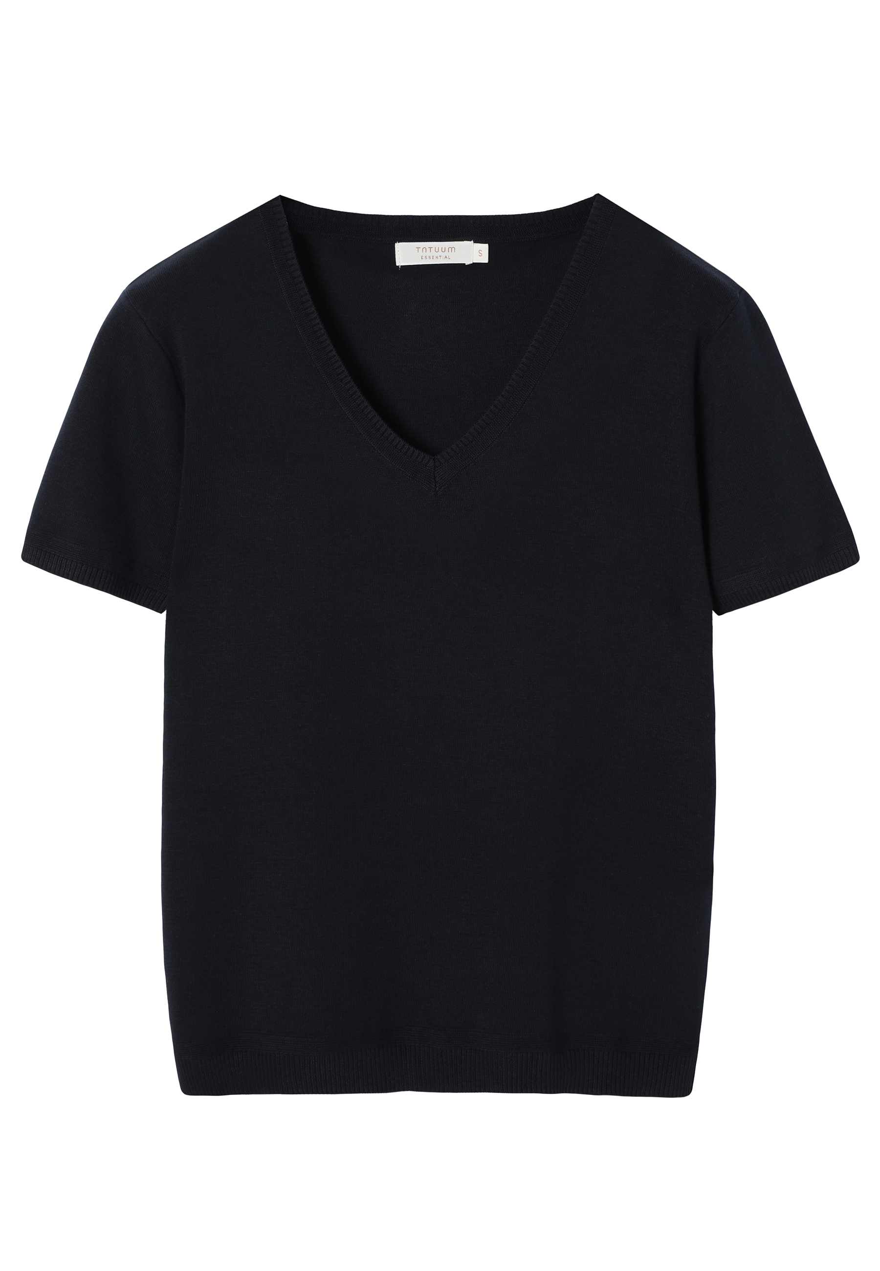 BLUZĂ DIN BUMBAC TRICOTAT - EMIS BLEUMARIN 2