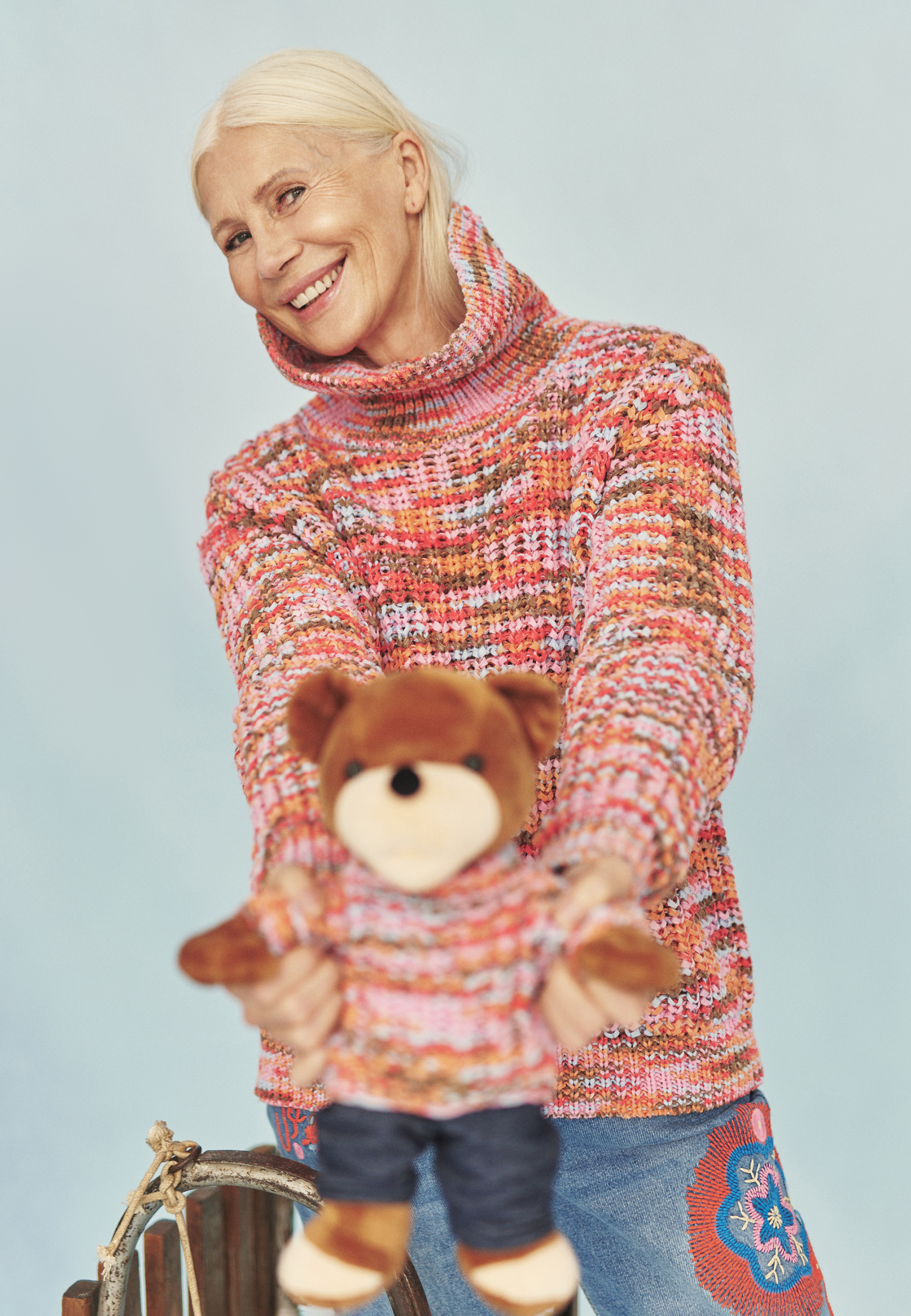 PLUSZOWY MIŚ USZATEK - TOY-BEAR 5 BEŻOWY 2