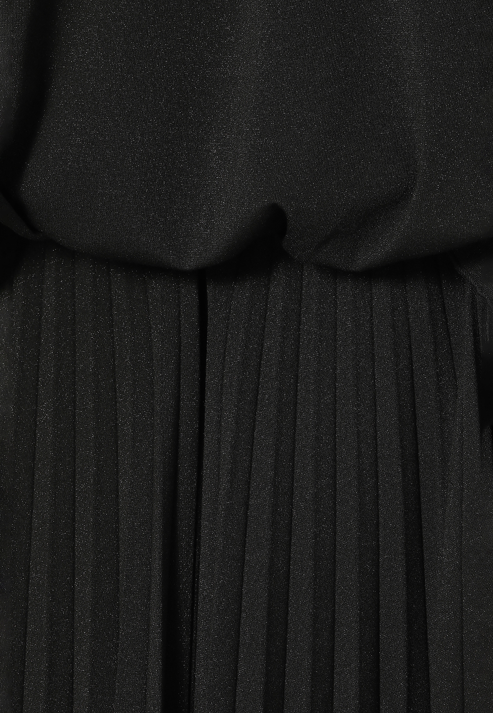 ROCHIE DIN TRICOT METALIZAT, CU PLIURI GAJA ROCHIE DIN TRICOT METALIZAT, CU PLIURI GAJA NEGRU 92696