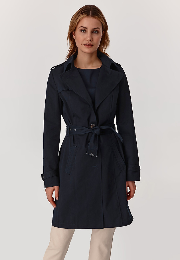 LADIES' TRENCH MEGANA 1 LADIES' TRENCH MEGANA 1 NAVY BLUE 3