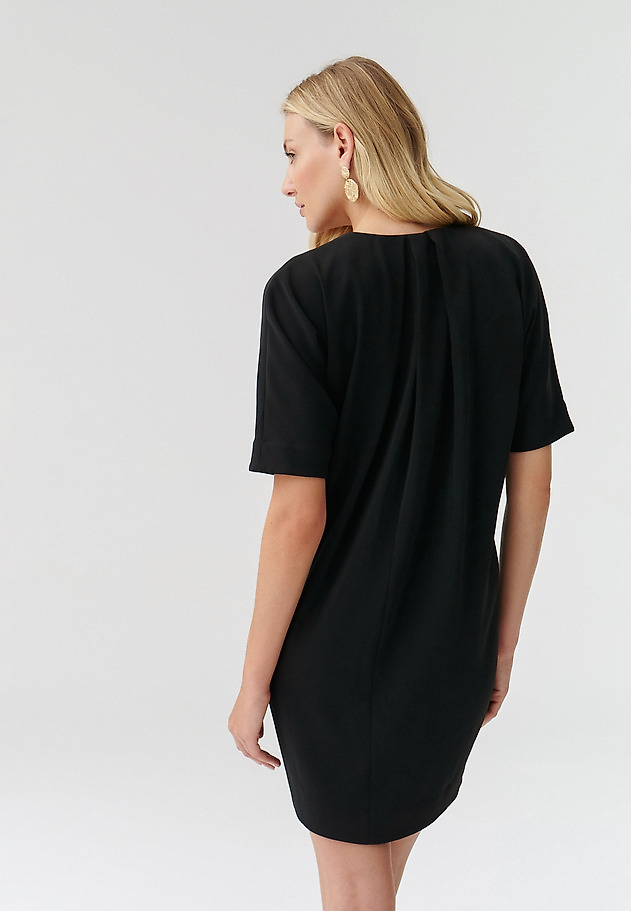 LADIES’ DRESS WITH KIMONO STYLE SLEEVES WERITA LADIES’ DRESS WITH KIMONO STYLE SLEEVES WERITA CZARNY 4