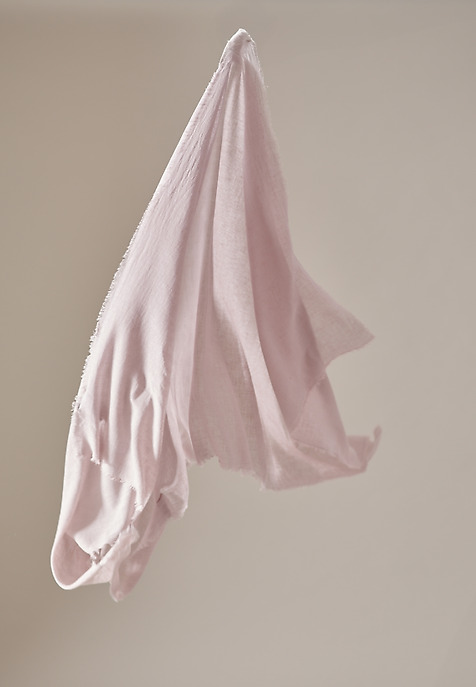 BAWEŁNIANY SZALIK DAMSKI — SENICA RÓŻOWY 2