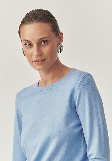 CLASSIC JUMPER WITH CERTIFIED VISCOSE - NICA CLASSIC JUMPER WITH CERTIFIED VISCOSE - NICA