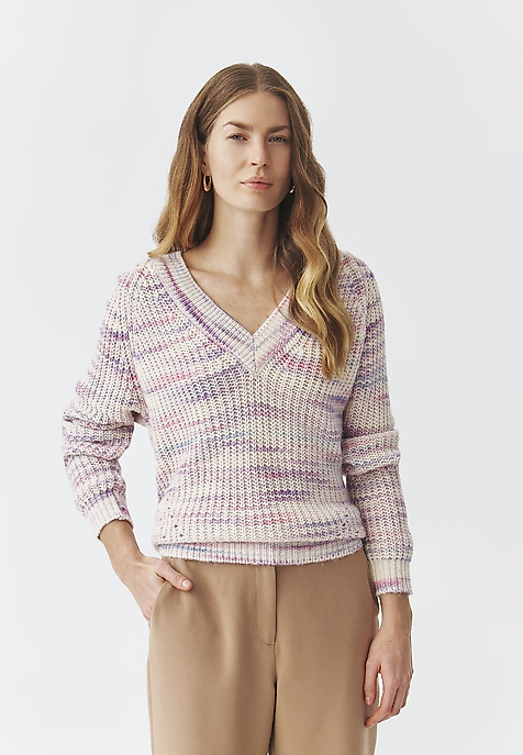 OVERSIZOWY SWETER — SABA 1 MULTIKOLOR 2