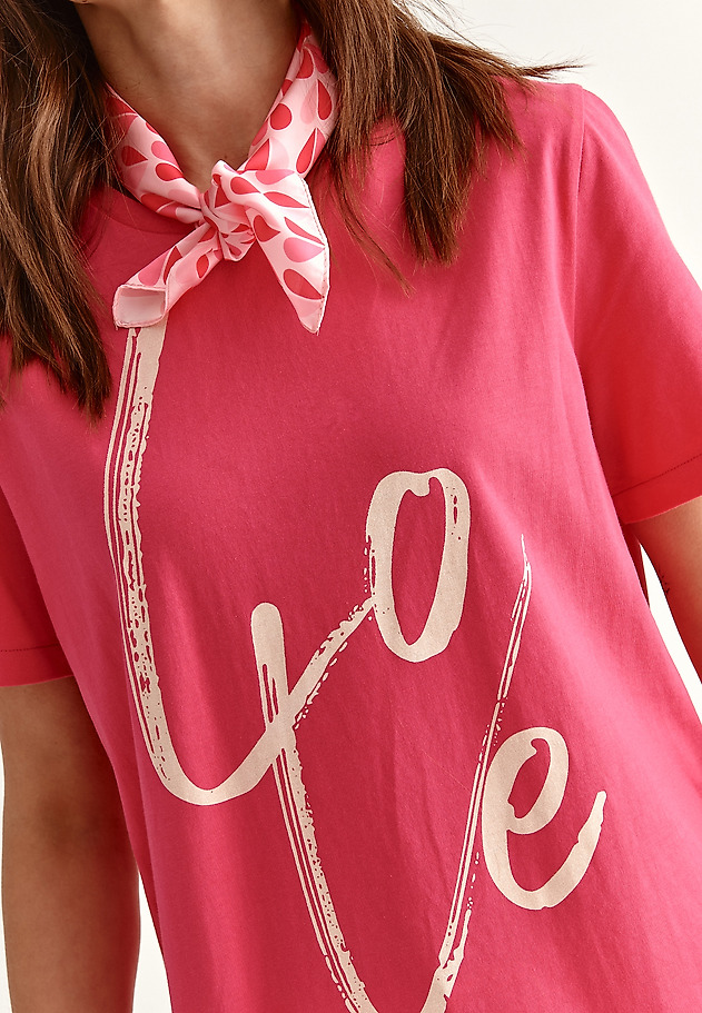 LADIES' COTTON T-SHIRT HAPI 3 LADIES' COTTON T-SHIRT HAPI 3 PINK 3