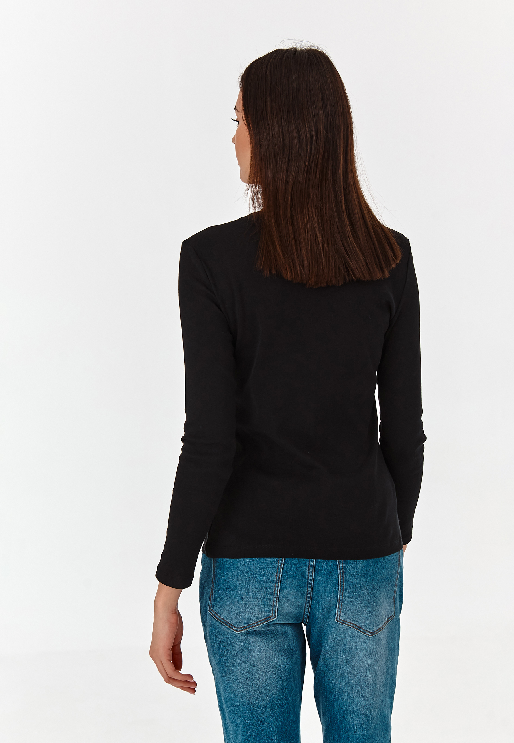 T-SHIRT DAMSKI Z DŁUGIM RĘKAWEM BASIA