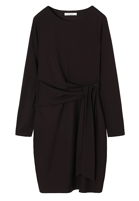 PENCIL DRESS - KILIG CZ BROWN 2