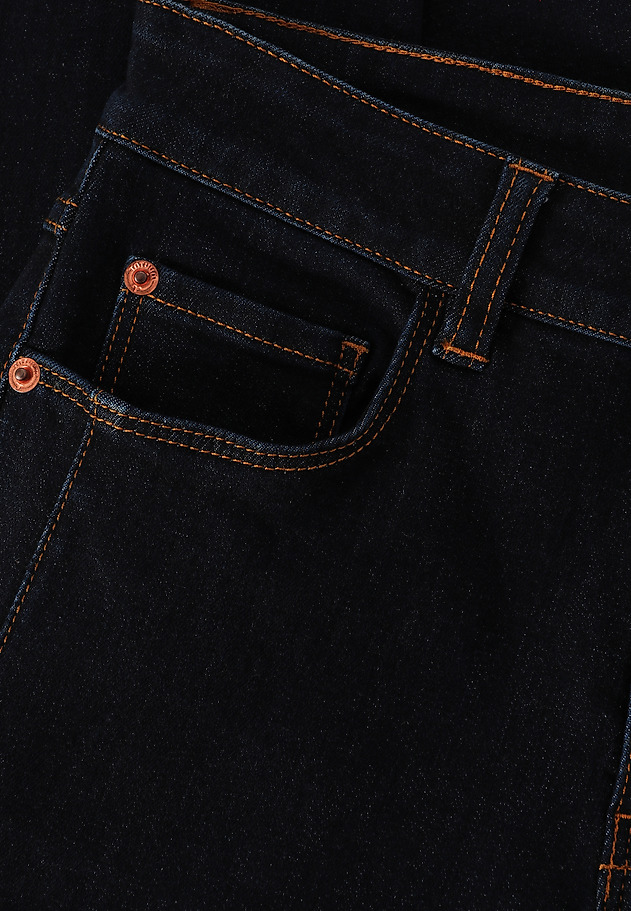 DENIMOVÉ ÚZKE DLHÉ NOHAVICE - SAROS DENIMOVÉ ÚZKE DLHÉ NOHAVICE - SAROS NÁMORNÍCKA MODRÁ 6