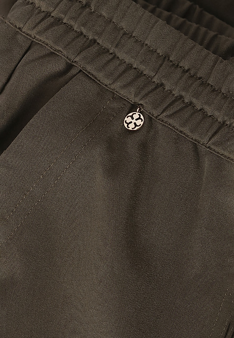 POHODLNÉ DÁMSKÉ KALHOTY SUDIKI KHAKI 2