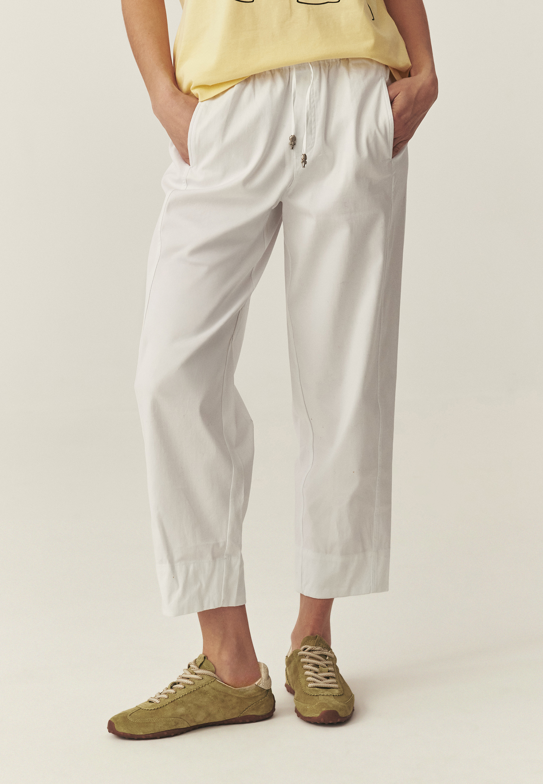 spodnie damskie tkaninowe SERDI 2