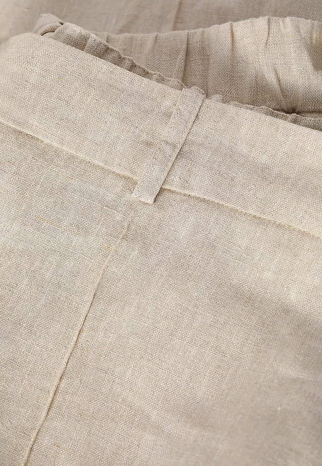LADIES’ LINEN CIGARILLOS - MILO LADIES’ LINEN CIGARILLOS - MILO BEŻOWY 6