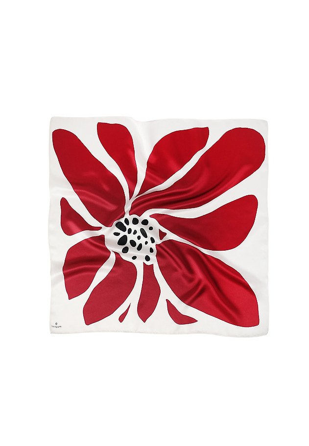 EȘARFĂ DIN MĂTASE — GERANI EȘARFĂ DIN MĂTASE — GERANI MULTICOLOR 2