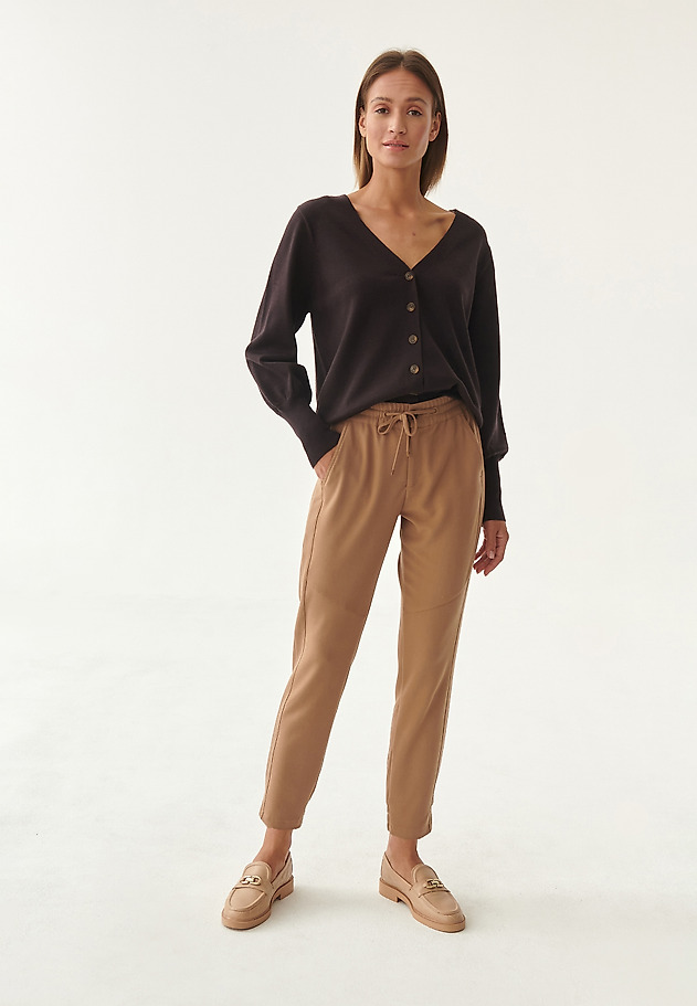 COMFORTABLE LADIES' TROUSERS WIKORA 1 COMFORTABLE LADIES' TROUSERS WIKORA 1 BEIGE 1