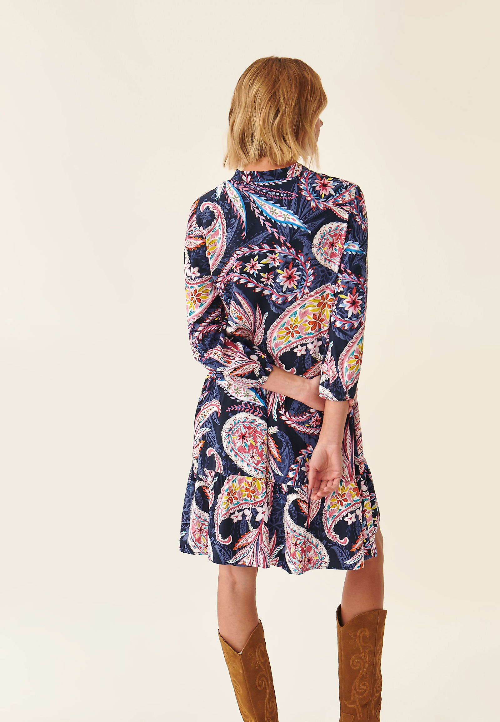 LADIES' SHORT DRESS MIRAMI LADIES' SHORT DRESS MIRAMI MULTICOLOR 87116