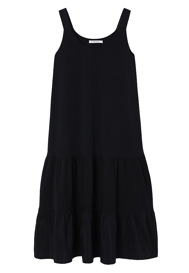AIRY DRESS WITH COTTON - FIA AIRY DRESS WITH COTTON - FIA GRANATOWY 5