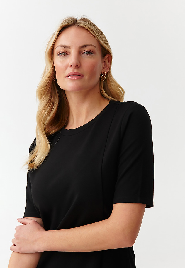 LADIES’ PENCIL DRESS WITH DECORATIVE SLIT - KIO LADIES’ PENCIL DRESS WITH DECORATIVE SLIT - KIO BLACK 5