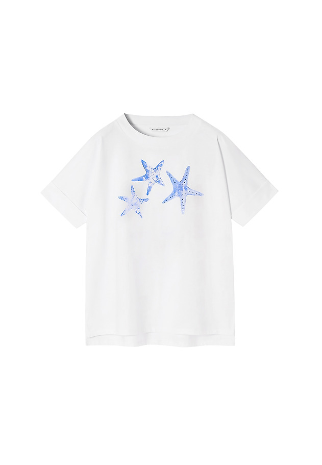 T-SHIRT DAMSKI LIKE 9 T-SHIRT DAMSKI LIKE 9 BIAŁY 5