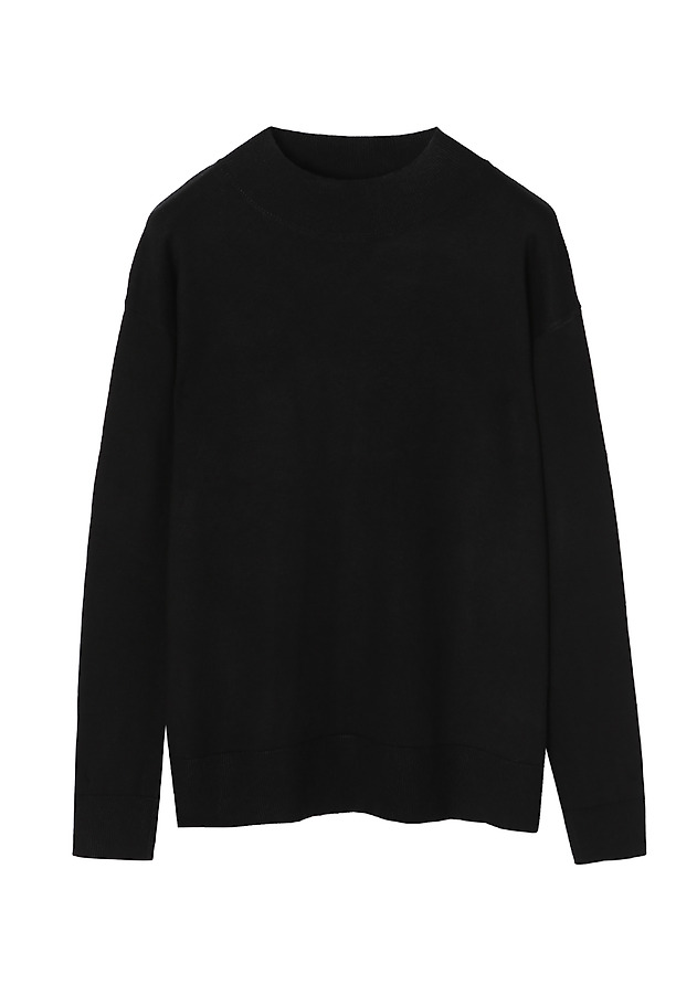 UNIVERSAL LADIES’ SWEATER WITH A HALF-TURTLENECK NAWIKO 1 UNIVERSAL LADIES’ SWEATER WITH A HALF-TURTLENECK NAWIKO 1 BLACK 5