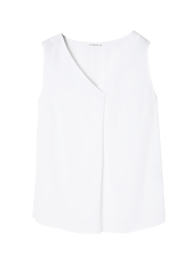 LADIES’ SLEEVELESS BLOUSE - KALIA 2 LADIES’ SLEEVELESS BLOUSE - KALIA 2 WHITE 6