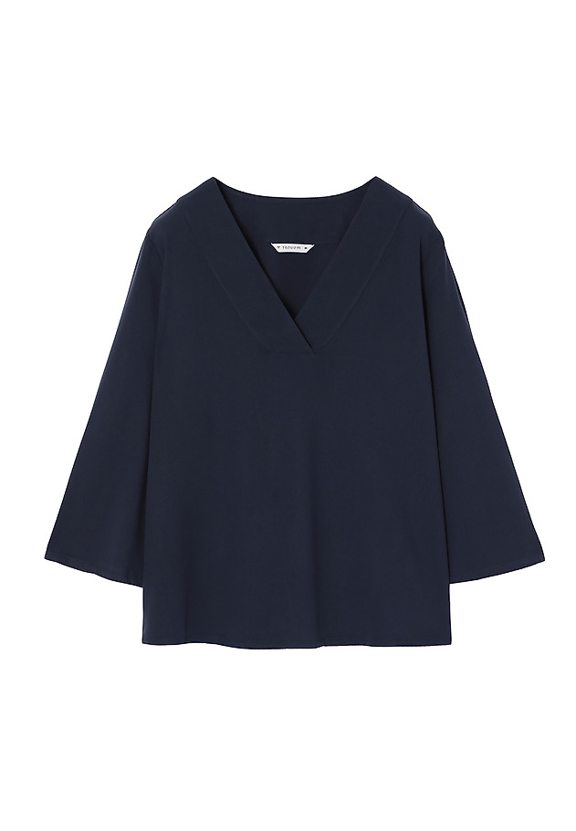 WATER-LIKE LADIES' BLOUSE SIMPLENA WATER-LIKE LADIES' BLOUSE SIMPLENA NAVY BLUE 7