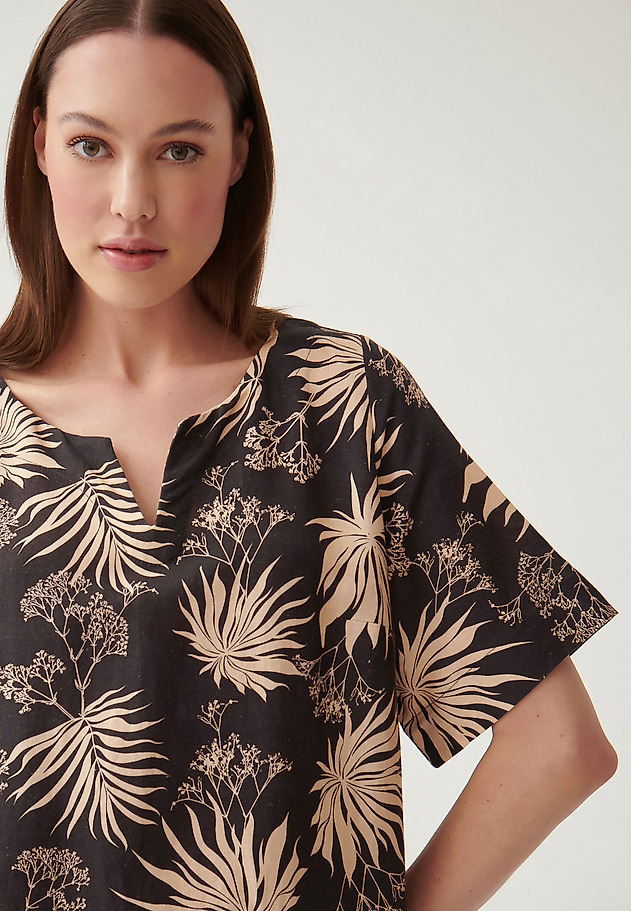 HÖLGYBLOUSE NÖVÉNYMINTÁVAL MATYLDANA HÖLGYBLOUSE NÖVÉNYMINTÁVAL MATYLDANA TÖBBSZÍNŰ 5